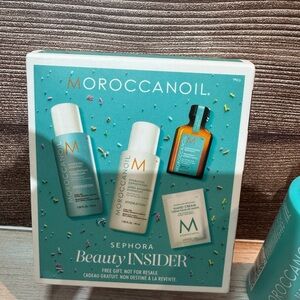 Moroccanoil Hydrating Shampoo and Conditioner 1.35 Ounce And Treatment .5 Ounce